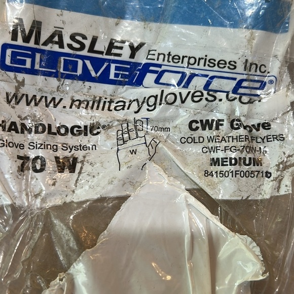 NWT Military Gloves size Medium - Picture 4 of 6